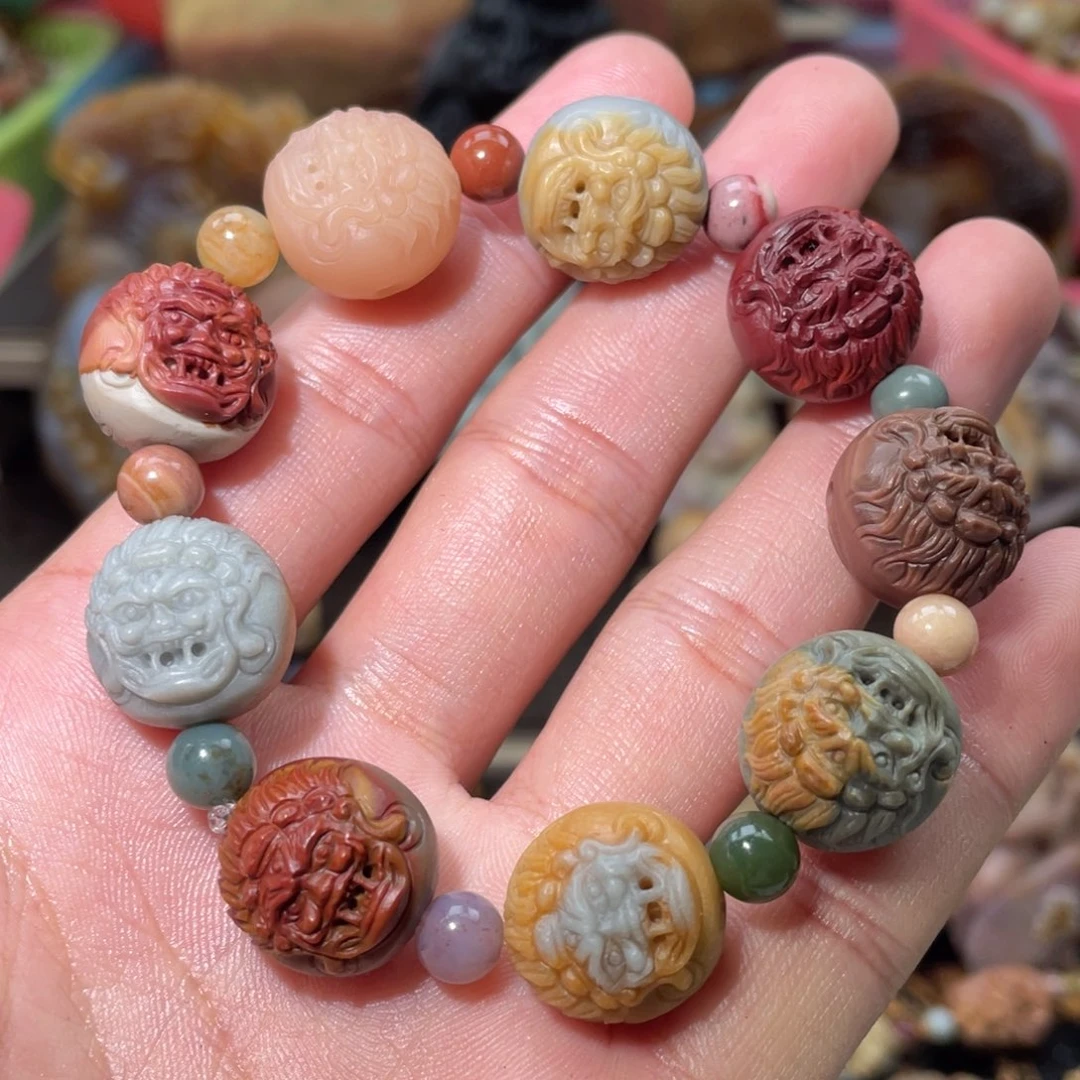 石英质玉未镶嵌手串