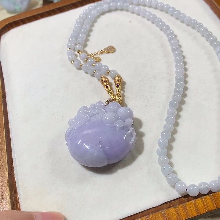 翡翠未镶嵌颈饰翡翠吊坠