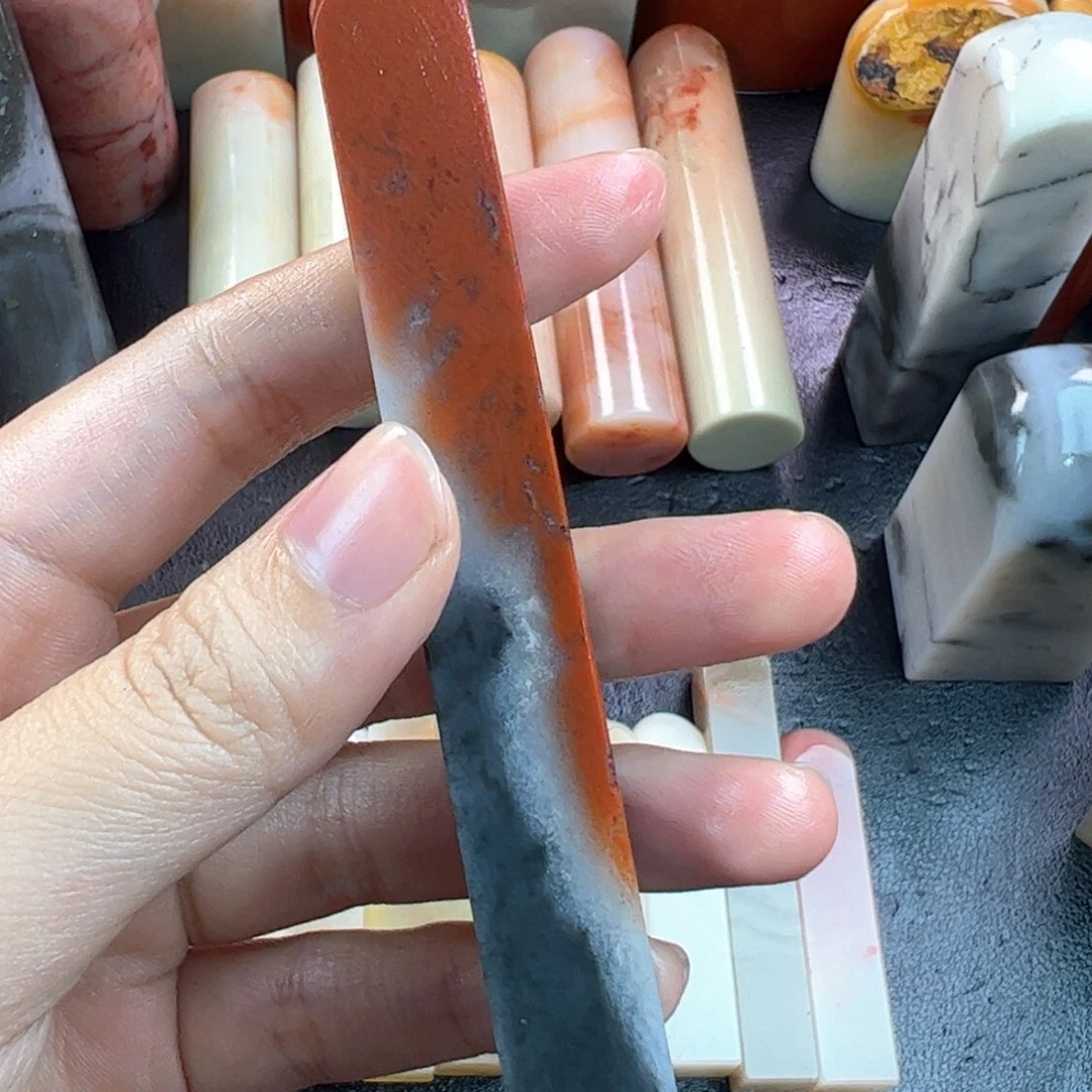 坚***斋老挝石印石老挝石zz