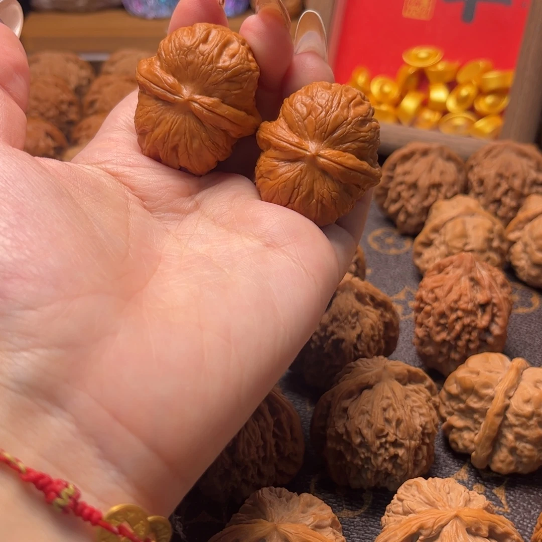 吊坠文玩核桃元宝40修打底