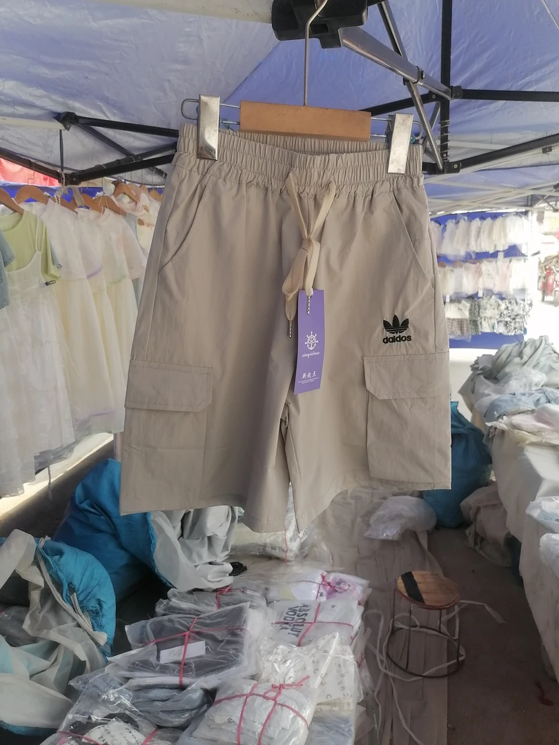 男中大童超薄工装短裤