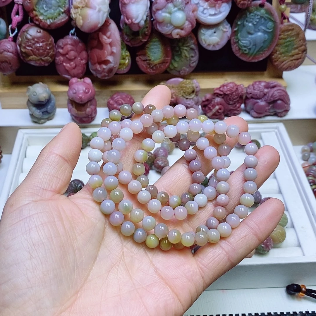 玛瑙/玉髓盐源玛瑙手串未镶嵌