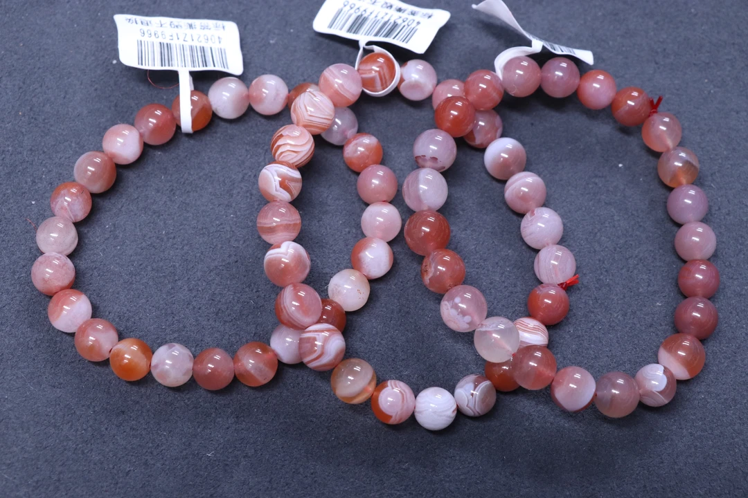 原矿无优化保山南红杨柳缠丝单圈8mm左右多样性发一件福利款