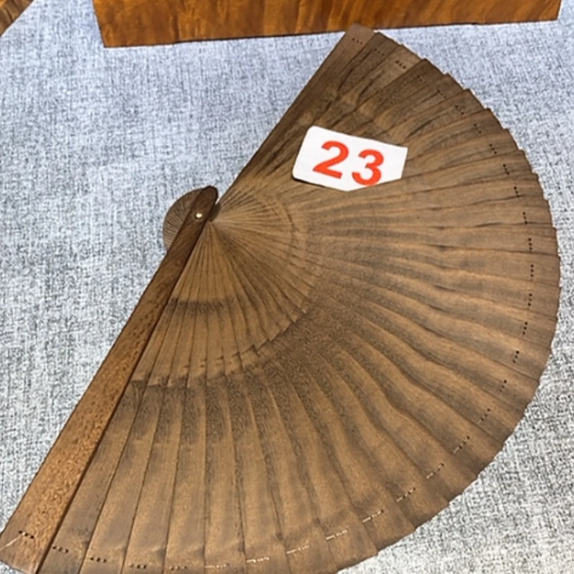 【闪购商品】香榧木金丝楠木扇子扇子