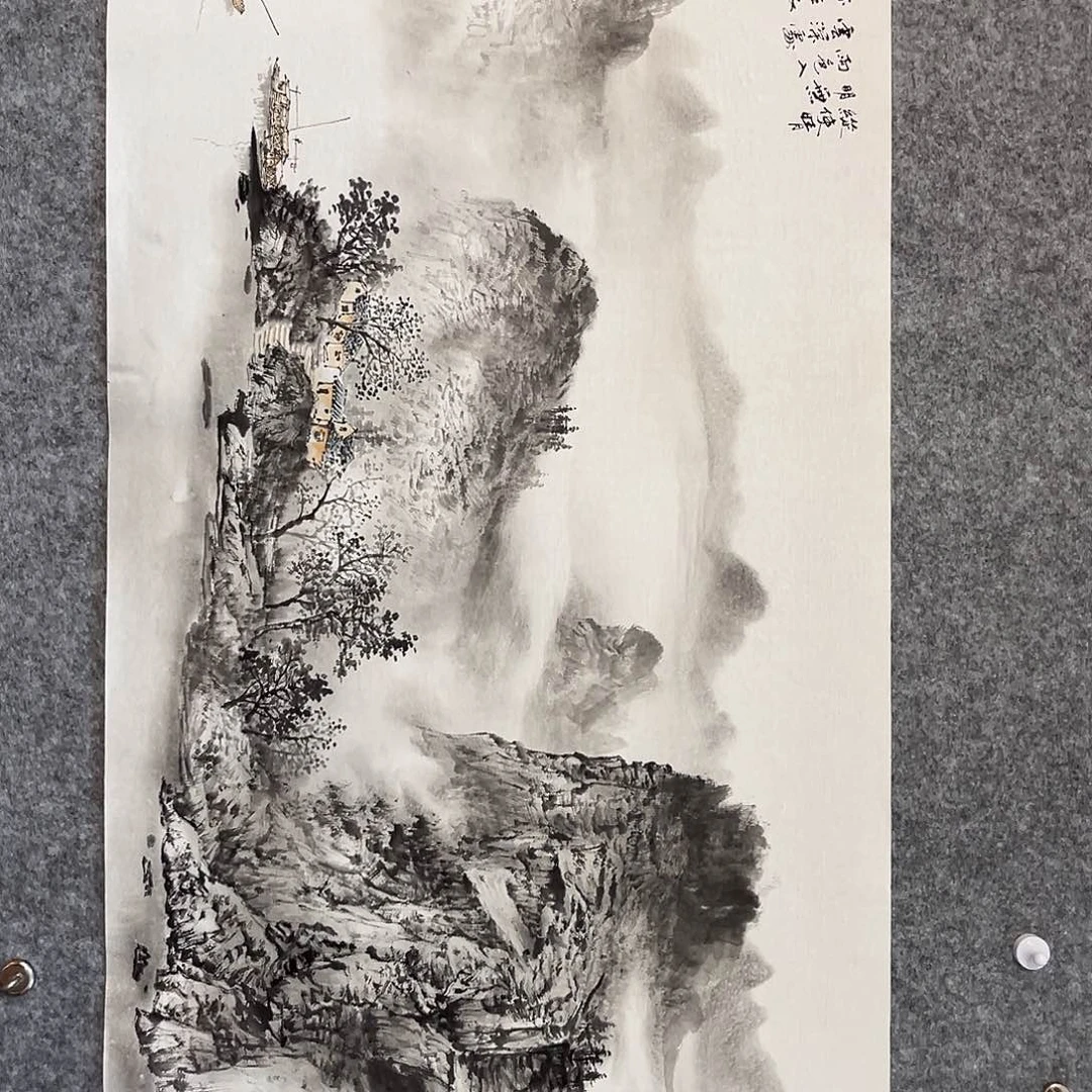 国画山水画作品赏