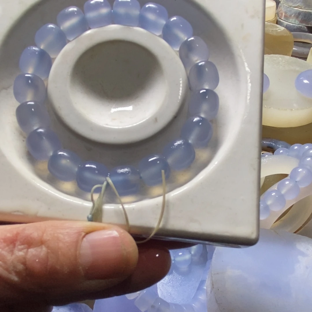 玛瑙/玉髓未镶嵌手链