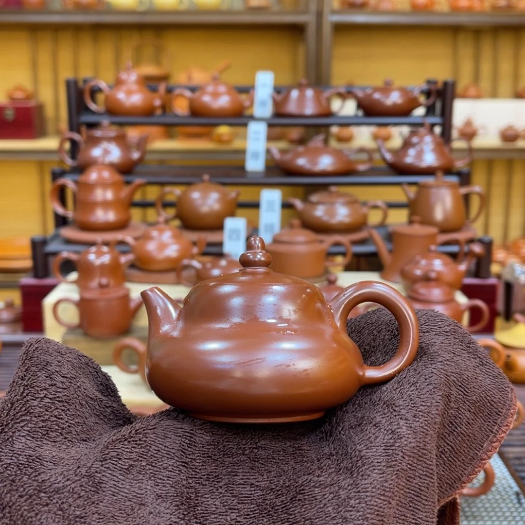 紫砂茶壶潮州手拉壶