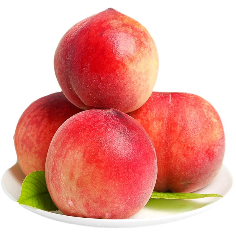 深山老亲戚家当天采摘新鲜水果桃子每箱净重5斤韵达包邮农家种植