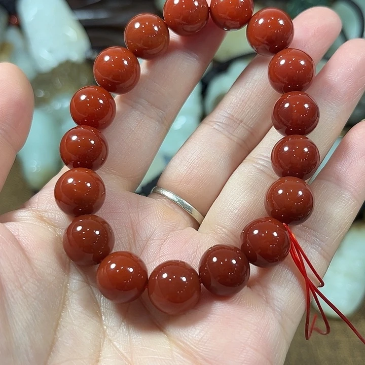 南红玛瑙未镶嵌颈饰