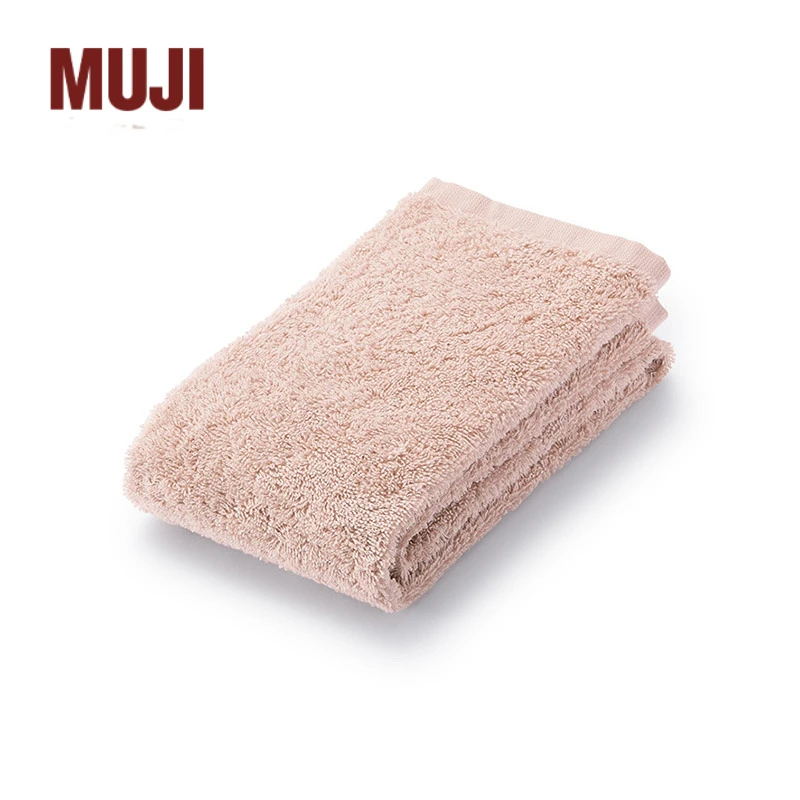 MUJI 棉绒 面巾 毛巾 纯棉柔软成人家用洗脸巾吸水亲肤全棉毛巾