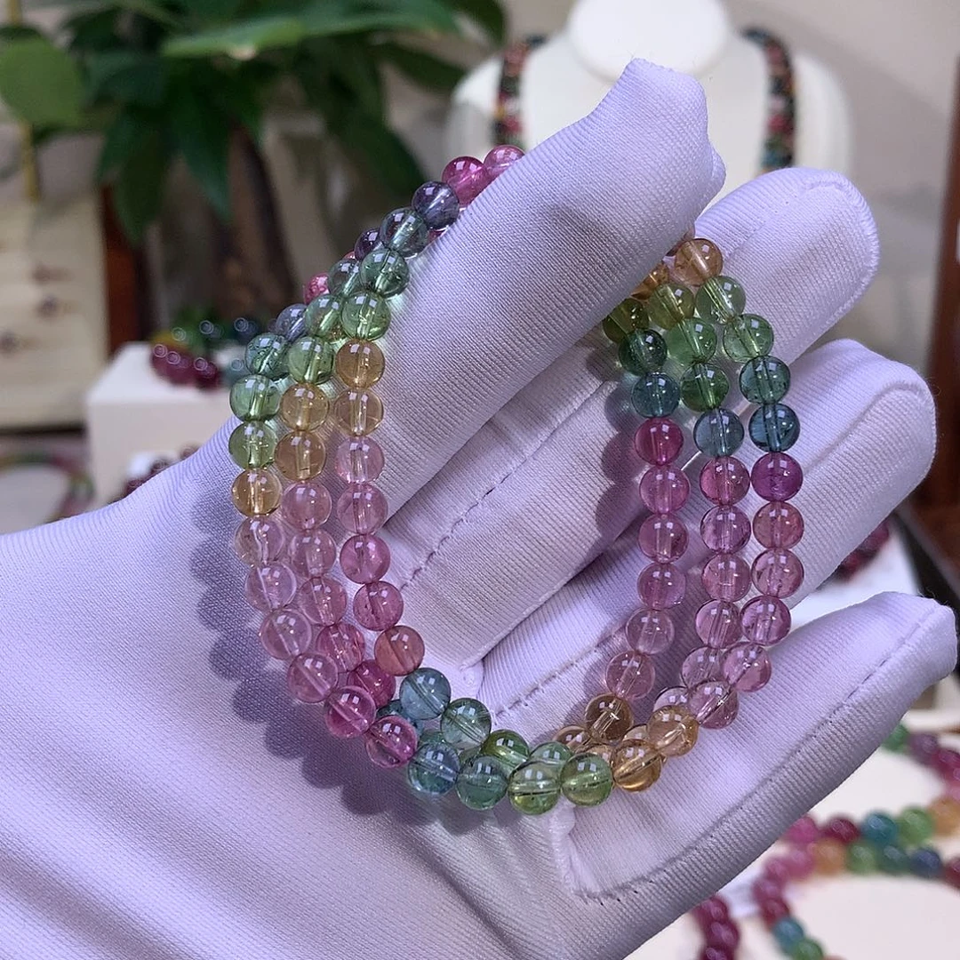 碧玺手链未镶嵌碧玺
