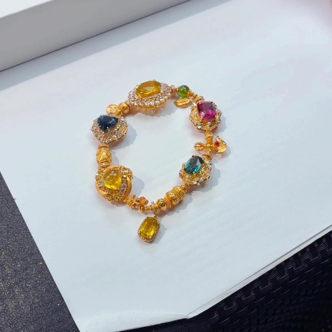 未镶嵌手链碧玺碧玺手链