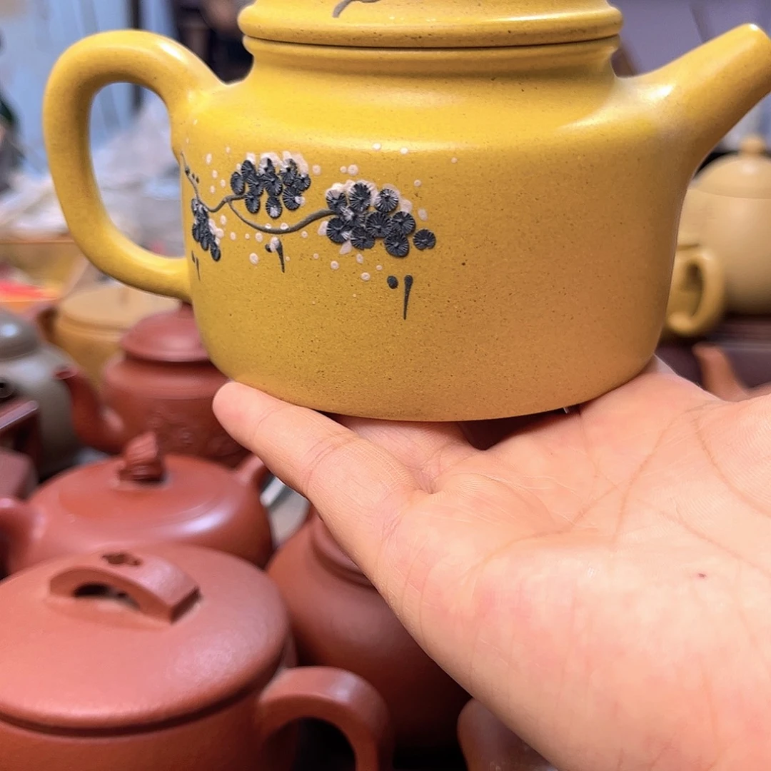 茶壶紫砂全手工制作