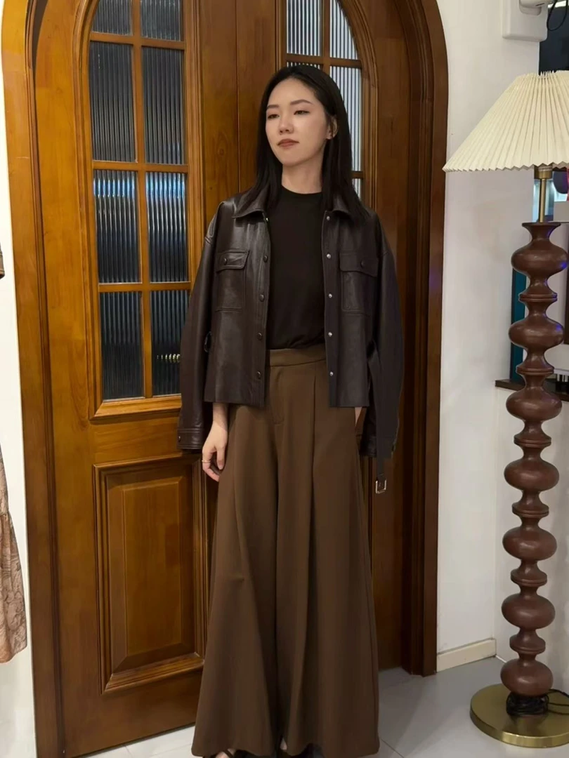 秋冬款设计师长裤