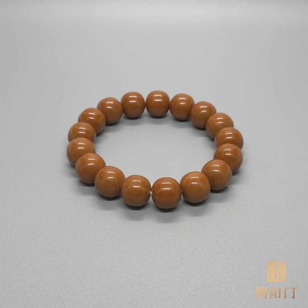 【D1213】猴头手串13-14mm左右龙岩料老型猴头核桃手串精抛光