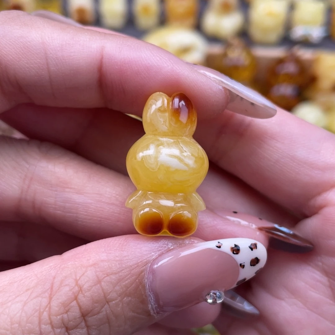 裸石琥珀未镶嵌蜜蜡
