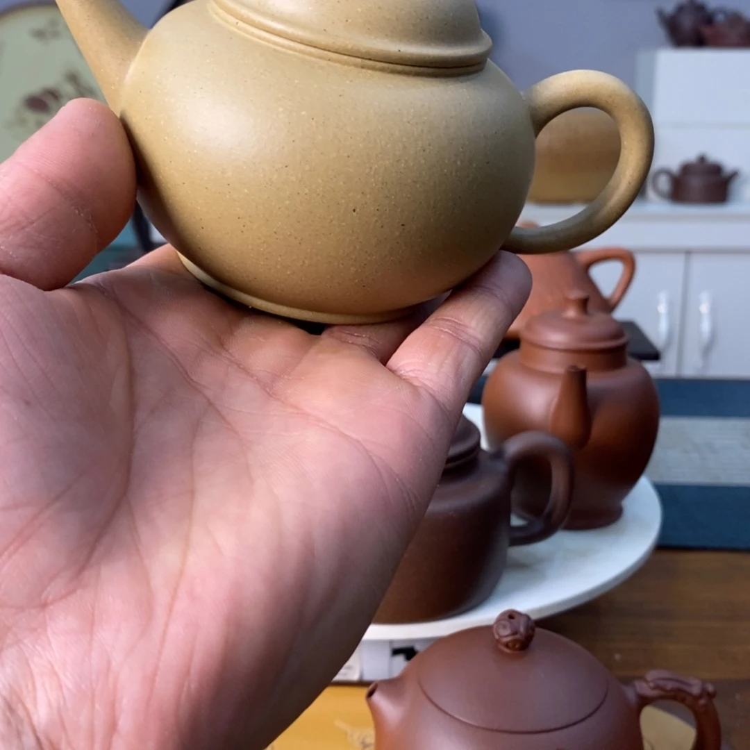本山绿泥茶壶你****你宜兴紫砂壶名家作品