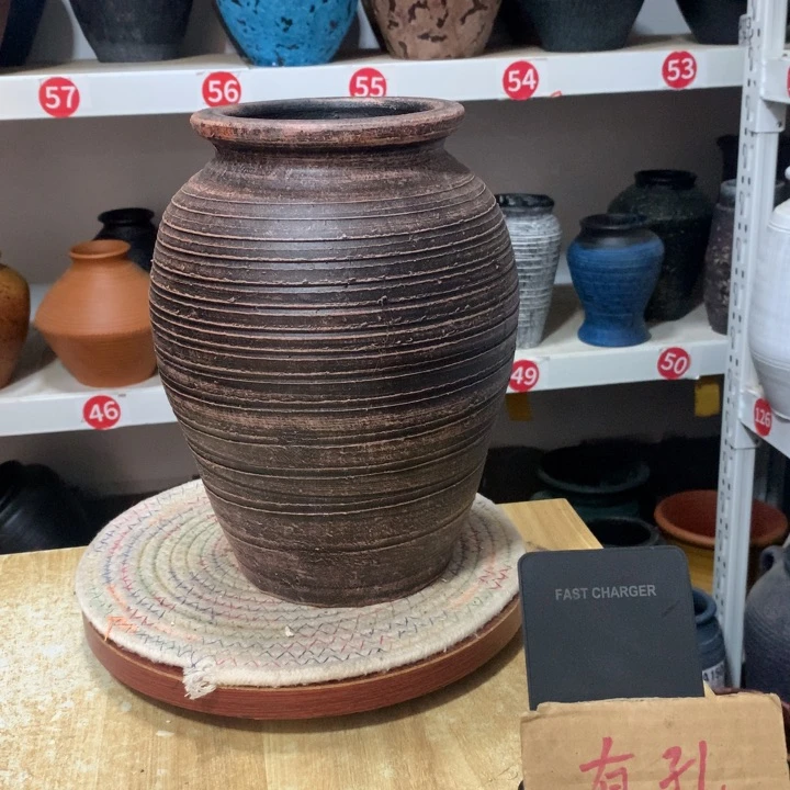 【闪购商品】粗糙盆默认打孔高24口13