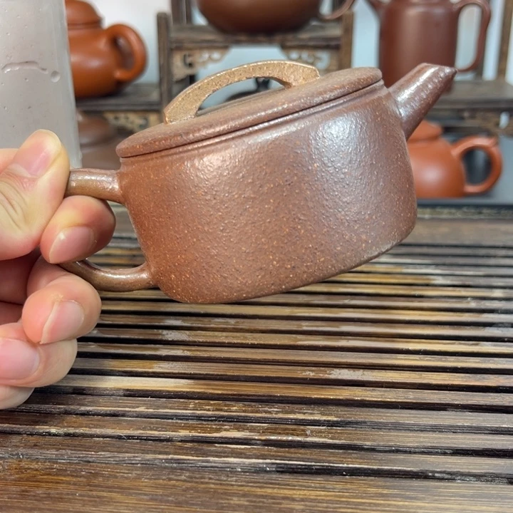 茶壶紫砂原矿紫砂手工制作