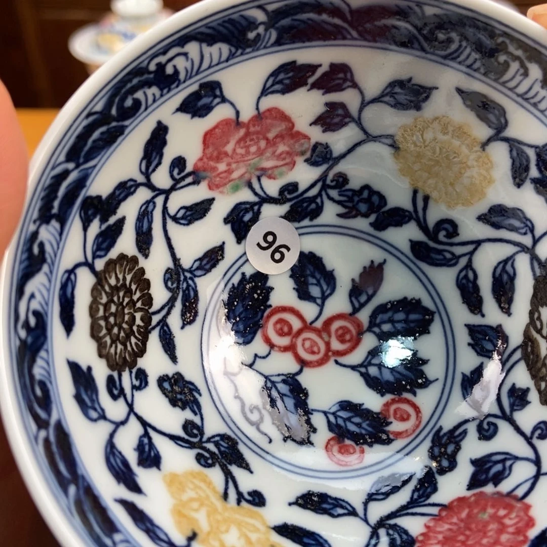 手绘现代茶具非古董
