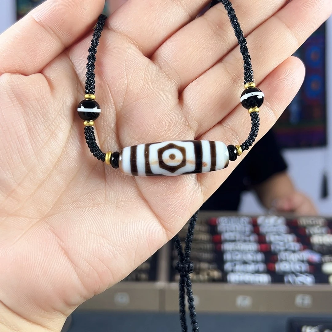 玛瑙/玉髓合金颈饰～行运38长，