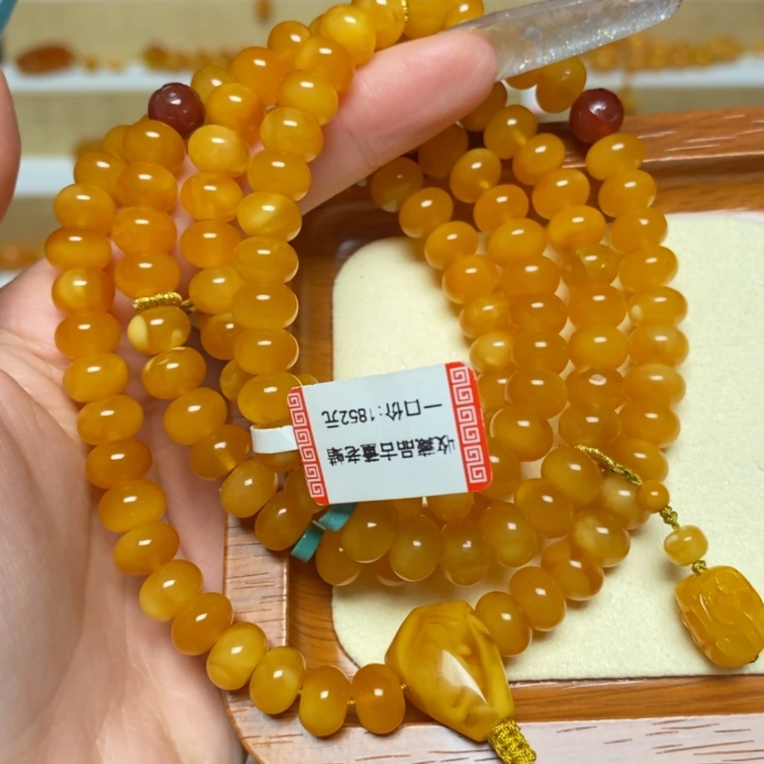 【闪购商品】未镶嵌蜜蜡手链手串