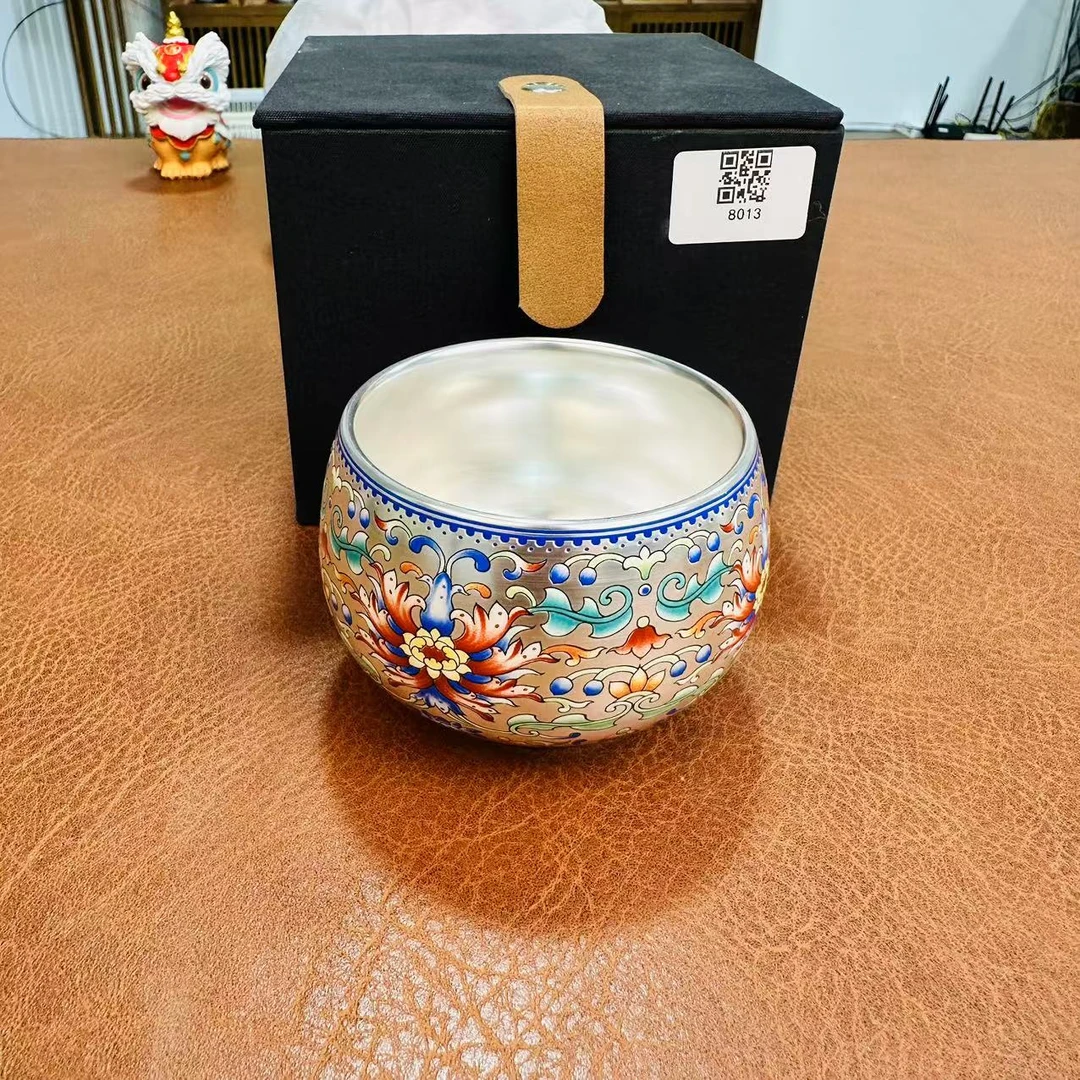 ZH3860-宝相斗彩缠枝莲禅定杯