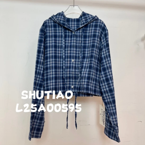 【SHUTIAO】2024秋冬：新款小众设计款衬衫L25A00595