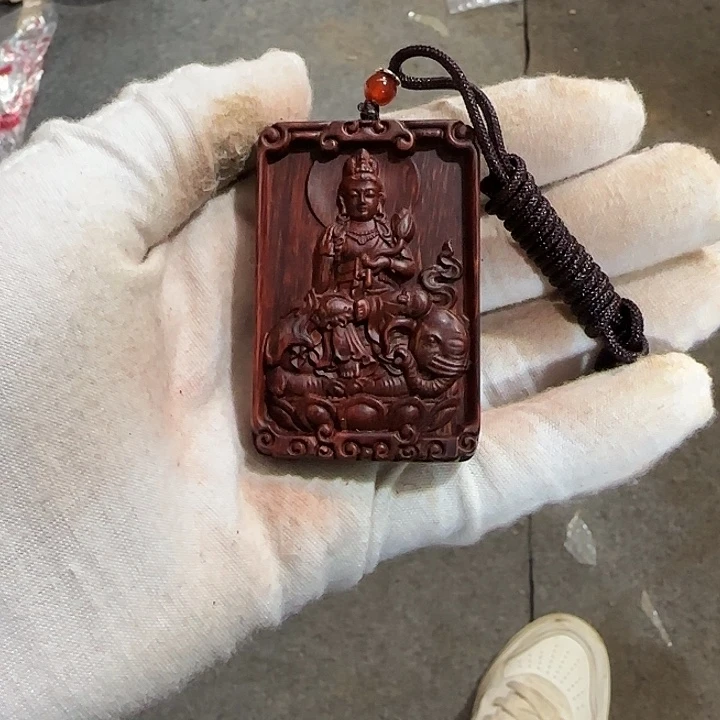 游***生檀香紫檀（小叶紫檀）全陈化老料把件