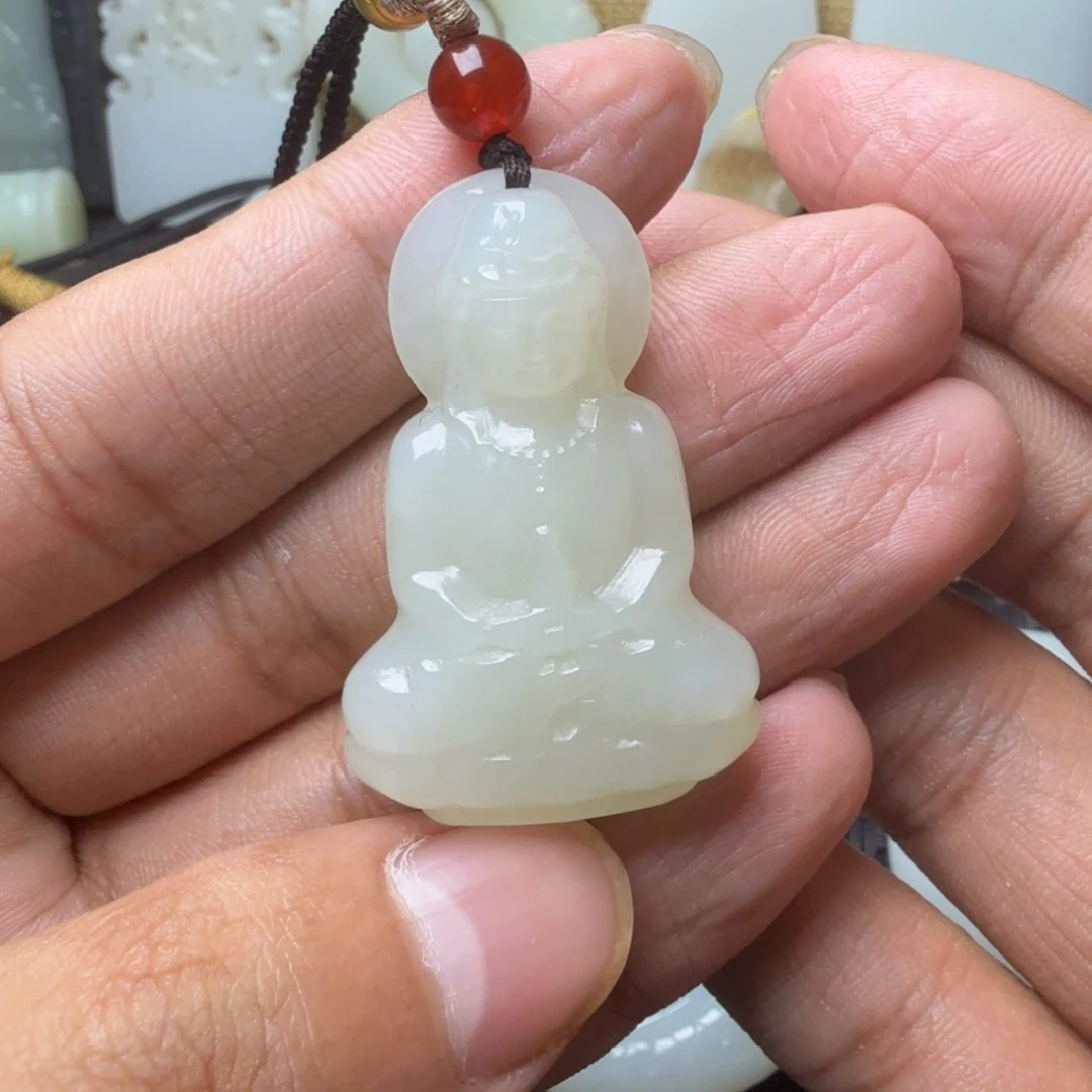 未镶嵌和田玉挂件喻*