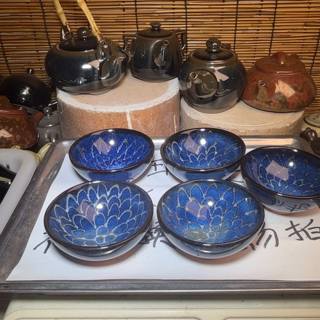 茶盏建窑建盏 微瑕作品