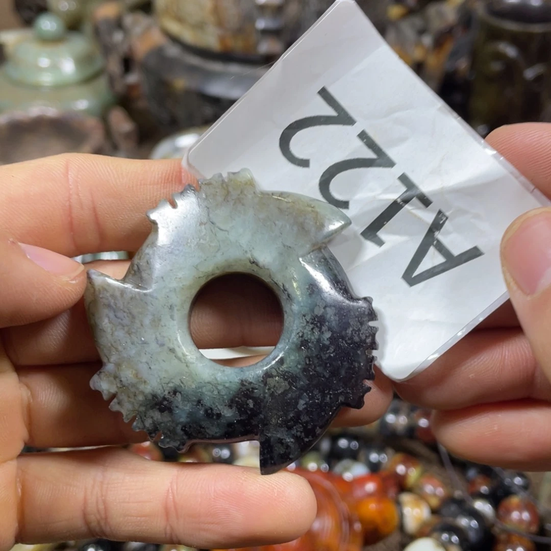 和田玉吊坠(不含链)未镶嵌