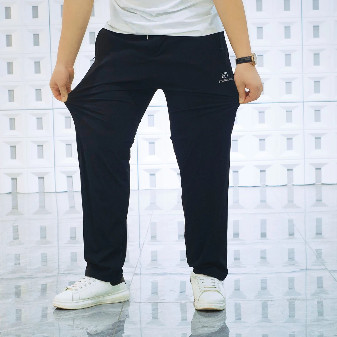 大码男装 夏季新款 梭织休闲裤2535凉感透气