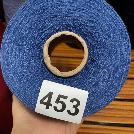 26/2支高货山羊绒牛仔蓝0·95斤