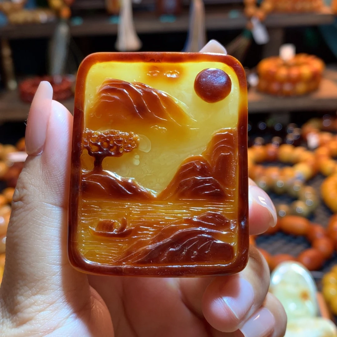 【闪购商品】蜜蜡吊坠(不含链)未镶嵌蜜蜡吊坠