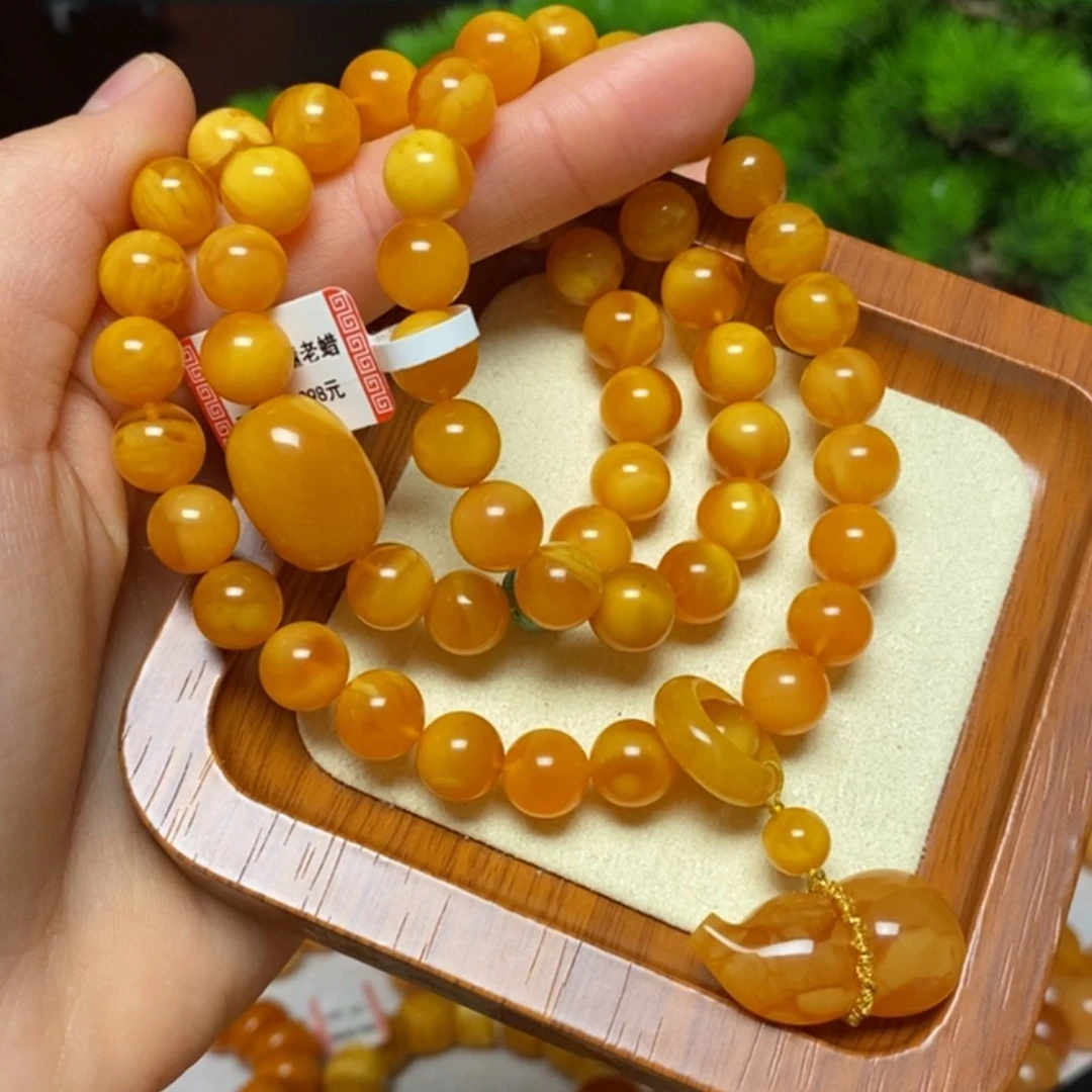 【闪购商品】手链蜜蜡未镶嵌手串