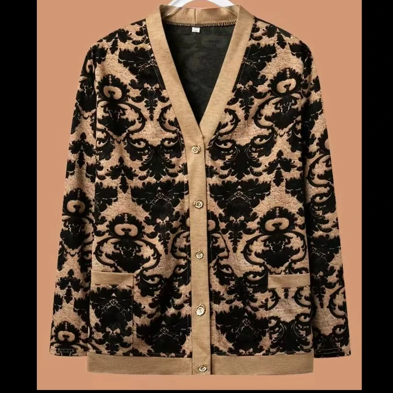 百搭时尚潮流休闲气质显瘦轻奢女款针织衫1179