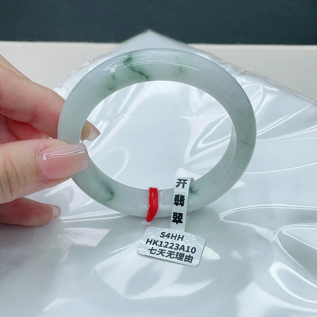 翡翠手镯未镶嵌正58.5