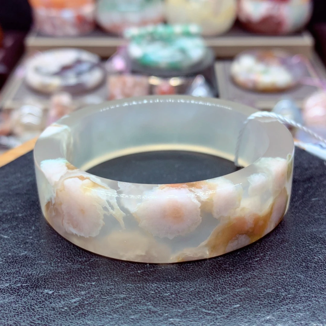 【闪购商品】玛瑙/玉髓手镯6未镶嵌
