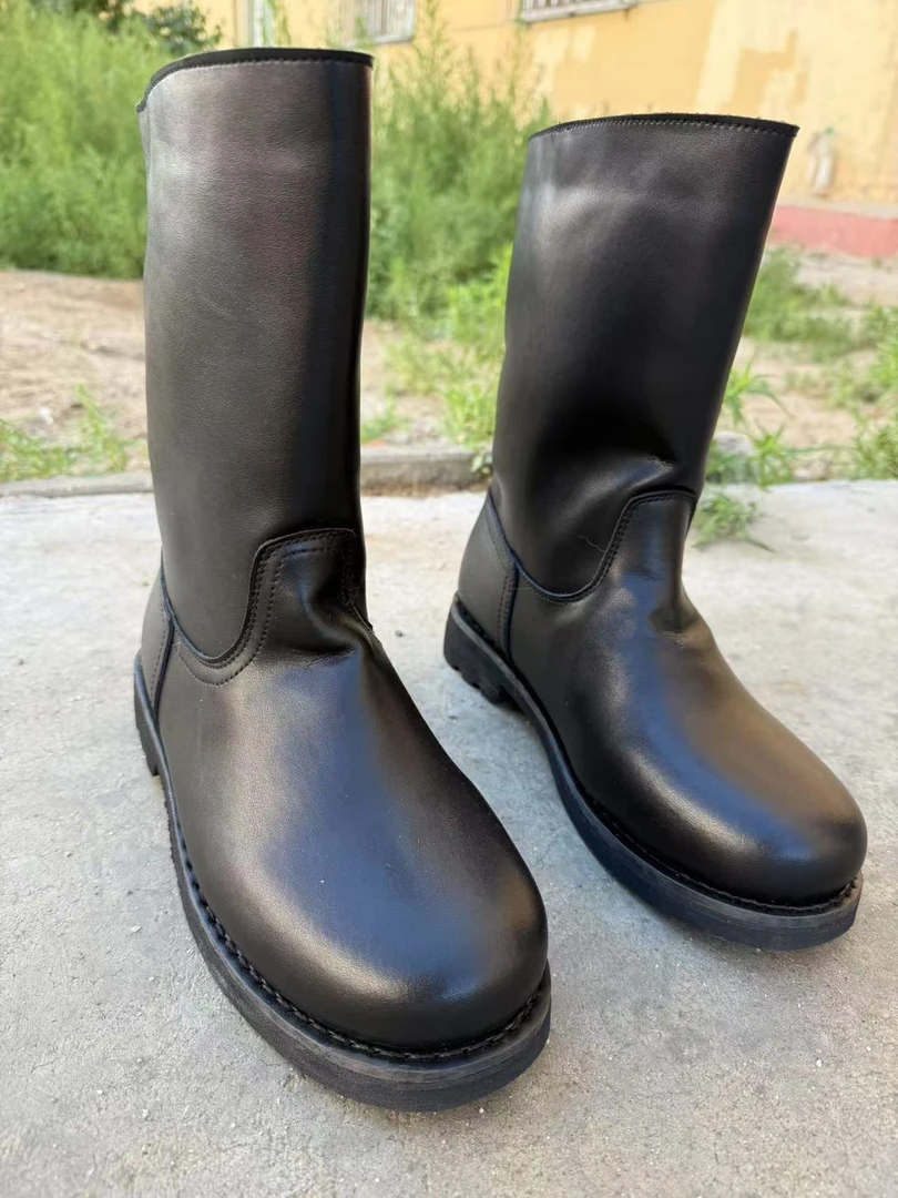 男士民族风新款二棉靴