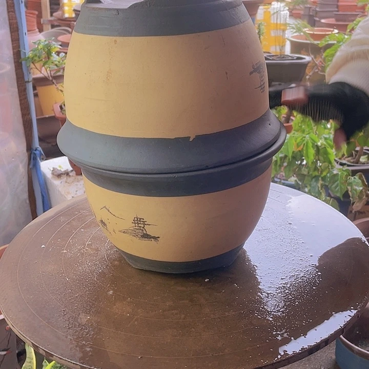 宜兴紫砂25+25黄色