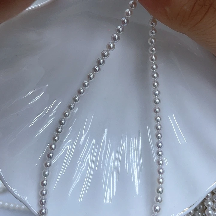 淡水珍珠银S925镶嵌颈饰