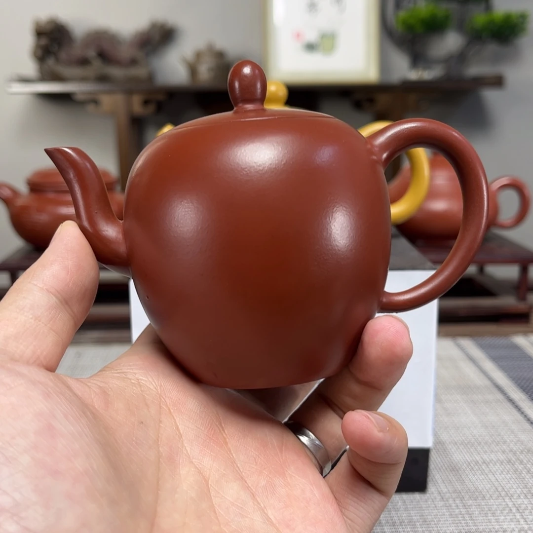 有***水紫砂茶壶微瑕处理