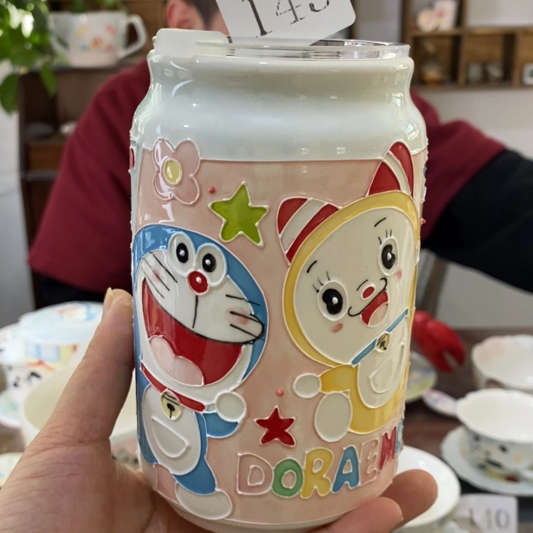 瓷片景德镇釉下彩手绘