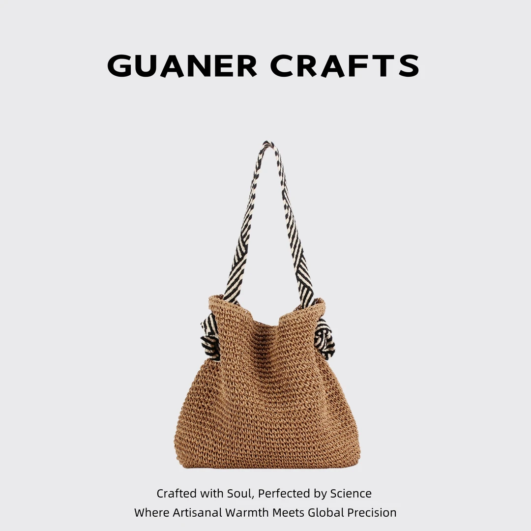 编织包包夏季爆款沙滩包度假休闲小众草编包时尚百搭单肩包