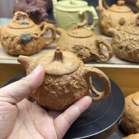 茶壶紫砂全手工制作