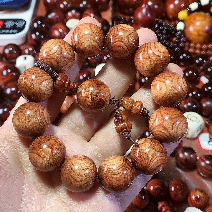 潮***楼手串/手链黄花梨/降香黄檀