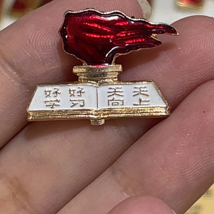 辉达利红色收藏纪念章