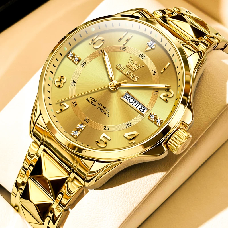 瑞士认证新款正品男款手表全自动石英表夜光防水简约时尚潮流腕表