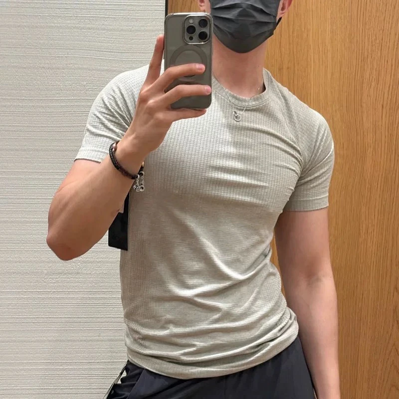 运动神衣！网眼索罗娜透气高端夏季男女运动健身户外休闲短袖T恤